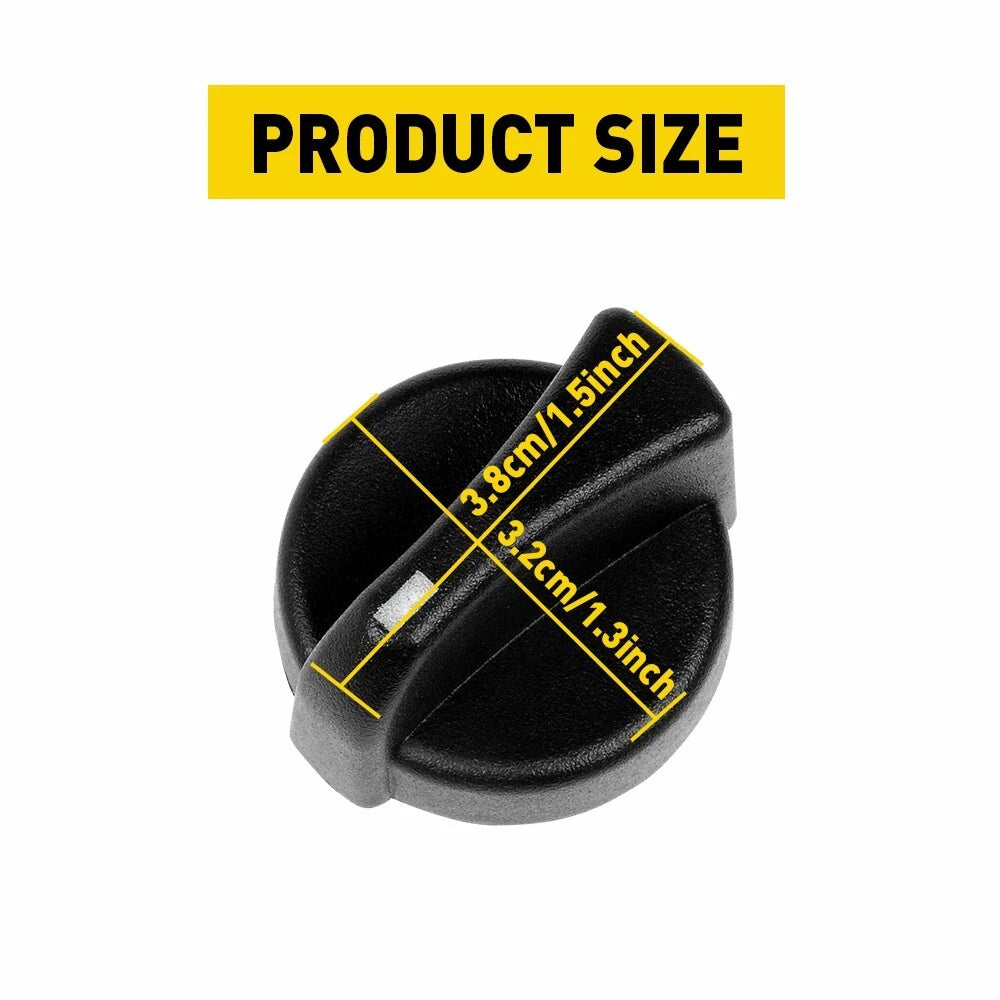 Set of 2 AC Knobs for Peterbilt 379 (2003–2006)