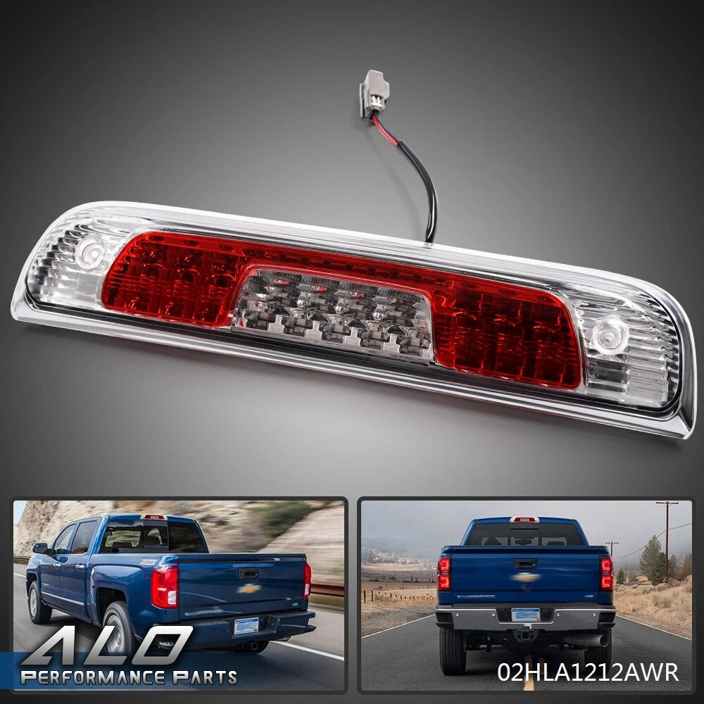 LED Third Tail Brake Light for Chevy Silverado GMC Sierra (2014–2018)