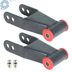 2" Rear Drop Shackles for Chevrolet Silverado 1500 & GMC Sierra 1500 (2019–2021)