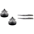 Spindle & Blade Kit for Troy Bilt (Replaces 490-110-C108)