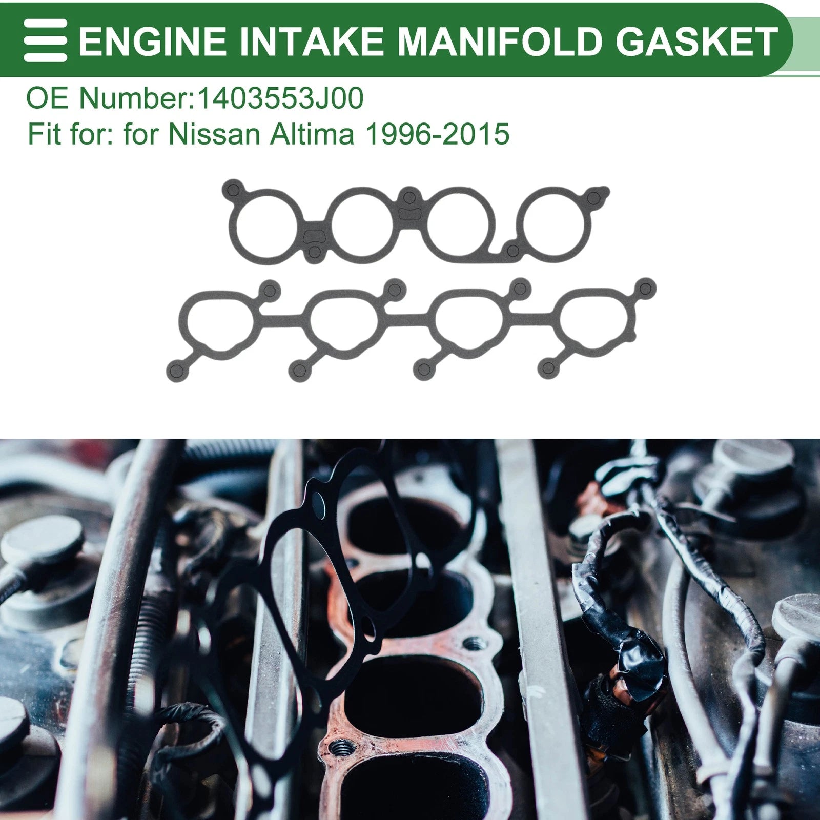 Engine Intake Manifold Gasket for Nissan Almera (1996–2015) No. 1403553J00