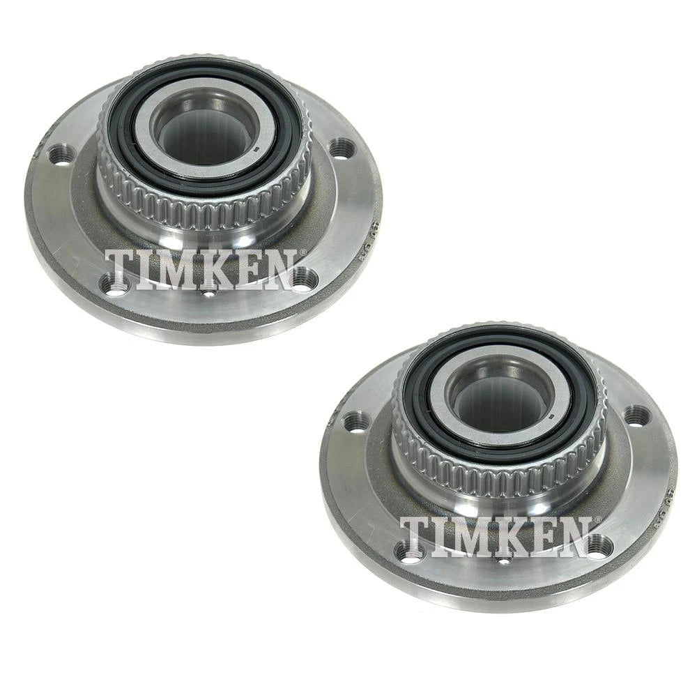 Set of 2 Front Wheel Bearing and Hub Assemblies for BMW E36 E34 (1992–1999)