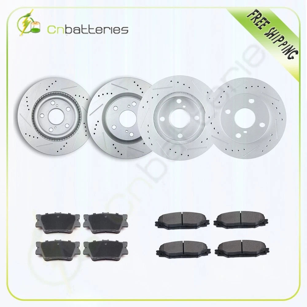 Brake Rotors & Ceramic Brake Pads for Toyota RAV4 (2006–2018)