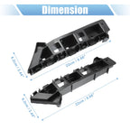 2X Front Left Right Side Bumper Cover Bracket No. 561807184A for Volkswagen 
