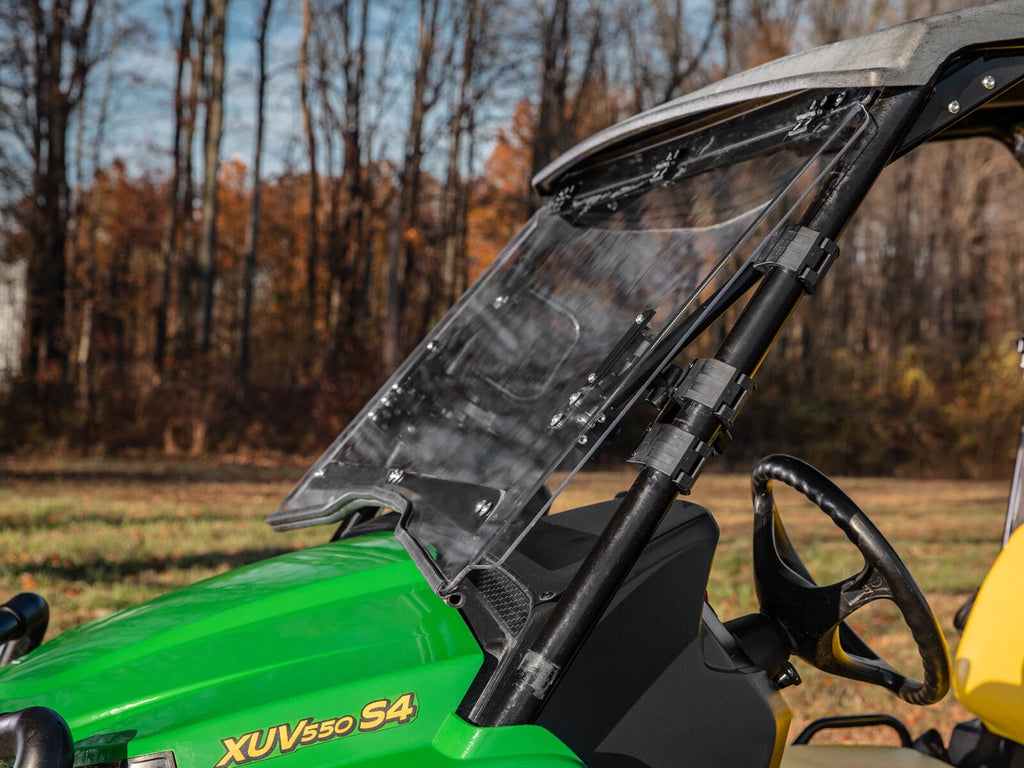 Scratch Resistant Flip Windshield for John Deere Gator XUV 550 (2011–2023)