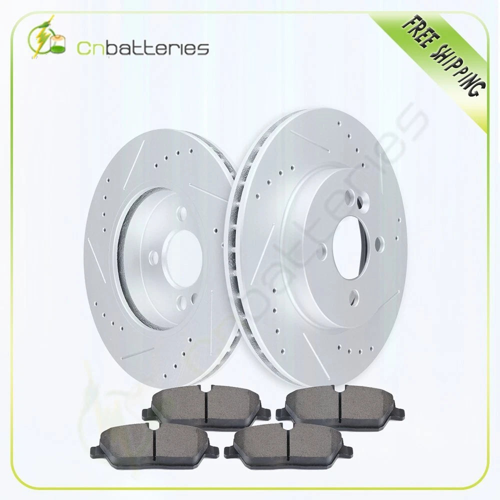 Front Brake Rotors & Ceramic Pads for Mini Cooper (2007–2015)