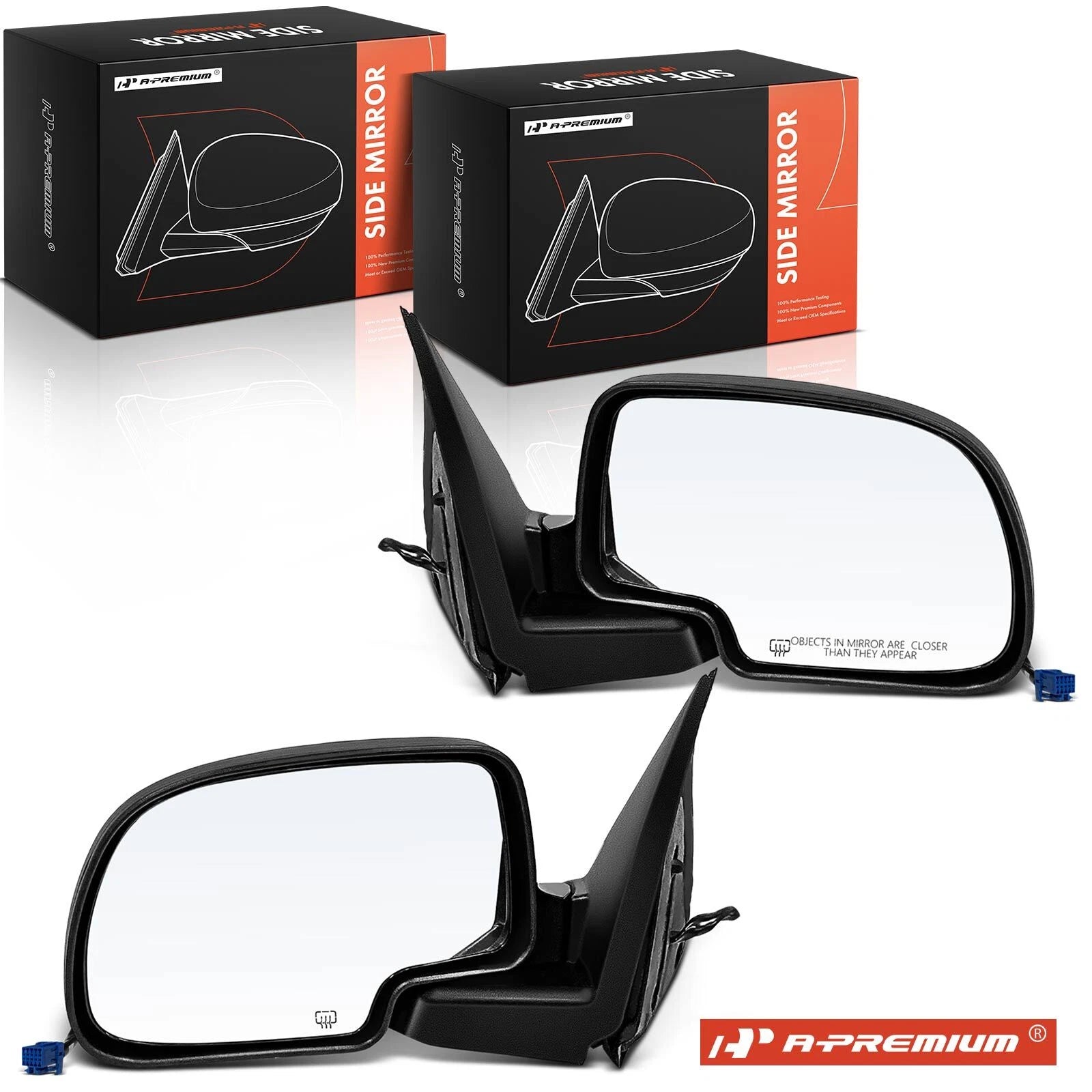 Power Mirror Pair with Power Fold for Chevy Silverado 1500 (2003–2006)
