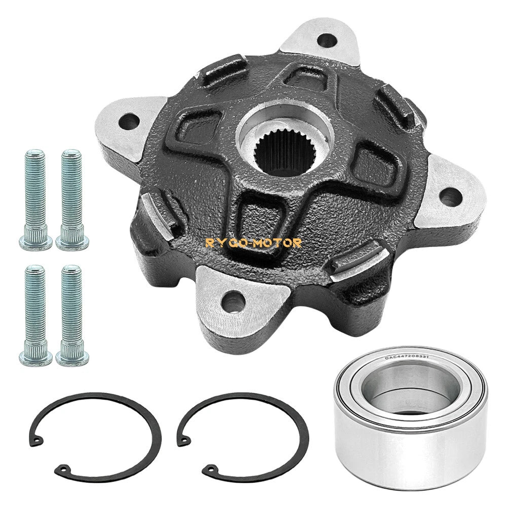 Front Wheel Hub & Bearing Kit for Polaris Ranger 500 800 Diesel 2010–2017