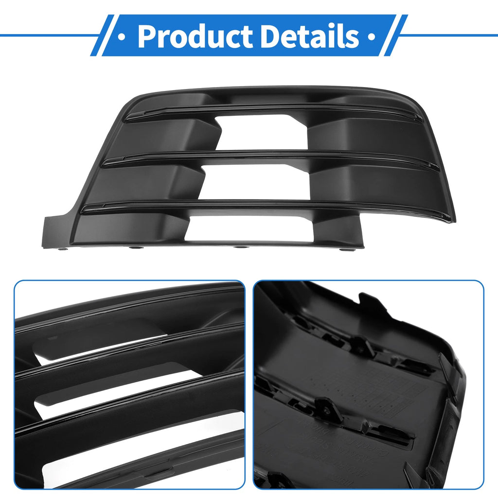 1pc Fog Light Grill for Audi Q7 S-Line (2016–2019) No. 4M0807681D