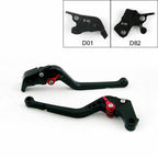 Long Brake Clutch Levers for Ducati Hypermotard 821 SP (2013–2015) Black T9
