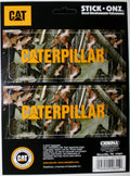 Set of 2 Camo Window Decals for Caterpillar Cat Truck