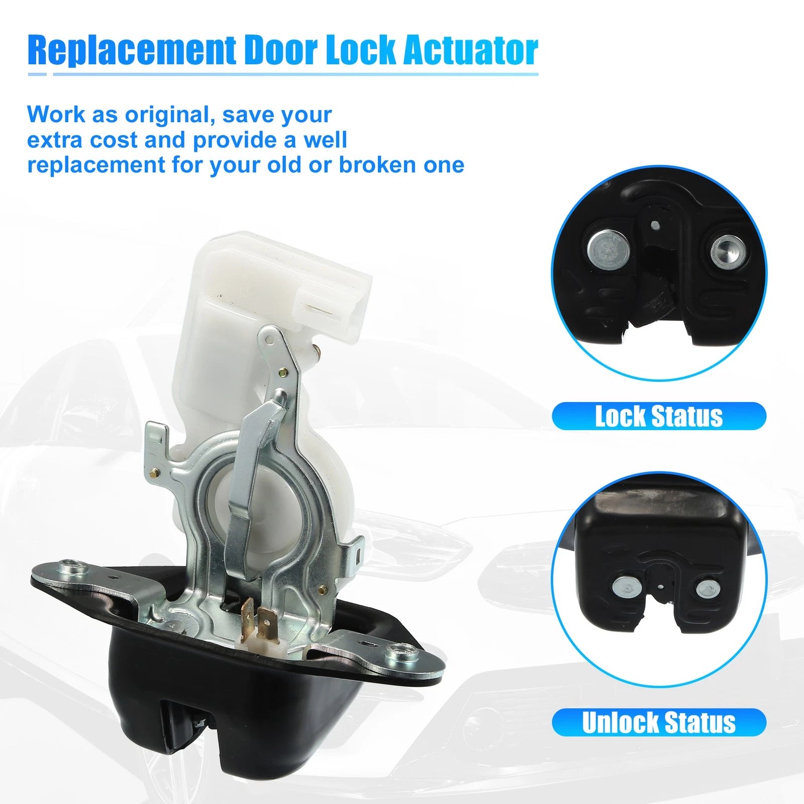 Tailgate Trunk Latch Lock Actuator 74800-SMG-G01 for Honda CR-V (2007–2011)