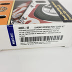 Chrome Rear Docking Hardware Cover Kit for Harley-Davidson (2009–2009) 48035-09