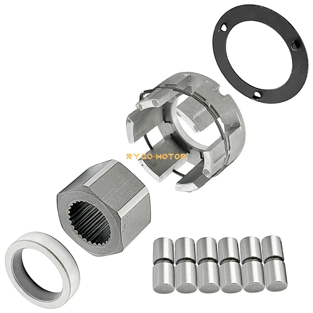 Front Wheel Hub Clutch Kit for Polaris Magnum 325 4x4 (2000–2002) #1520214 #1520281