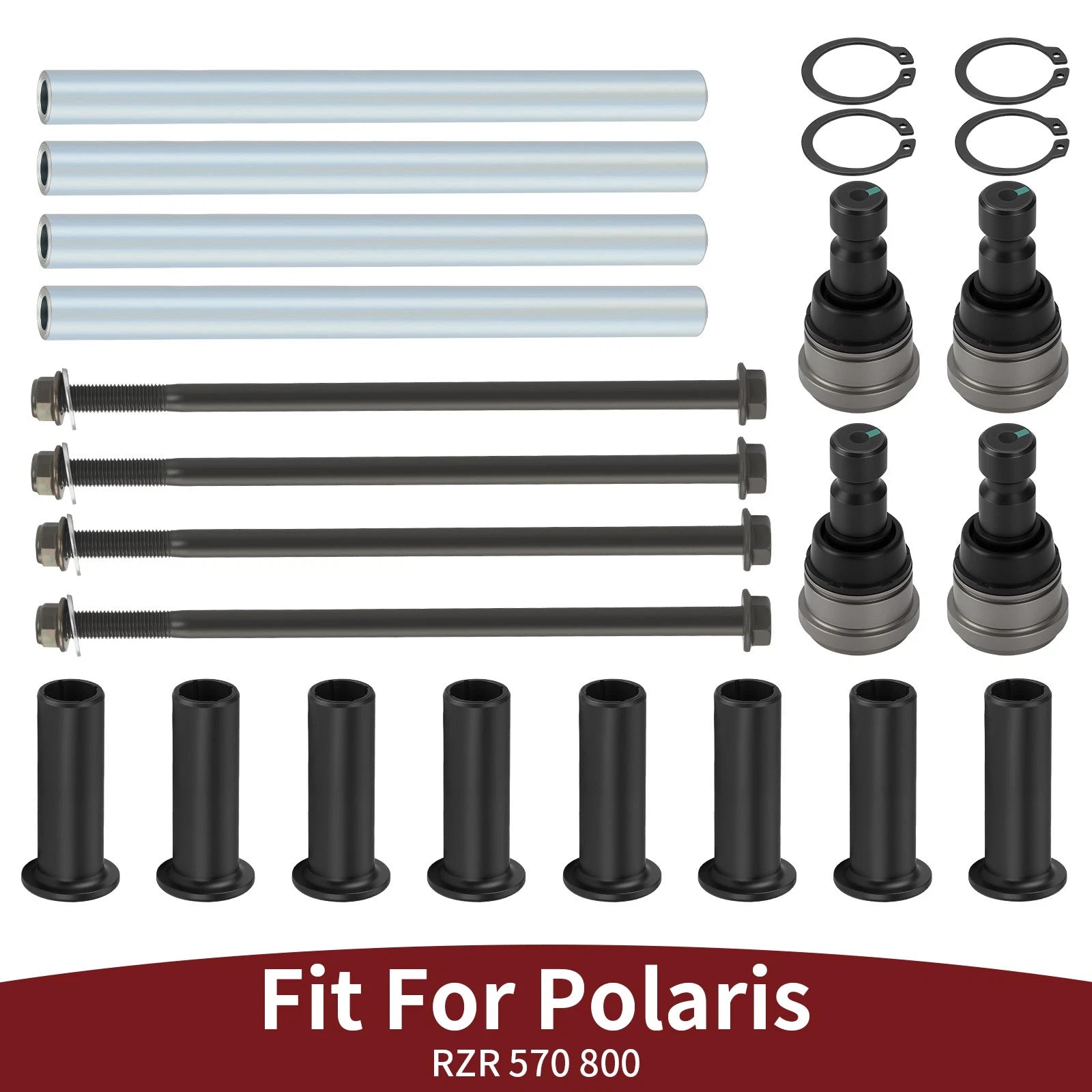 Front Upper A Arm Bushing Ball Joint for Polaris RZR 570 800 RZR S 4 800 (2008–2019) 5137104