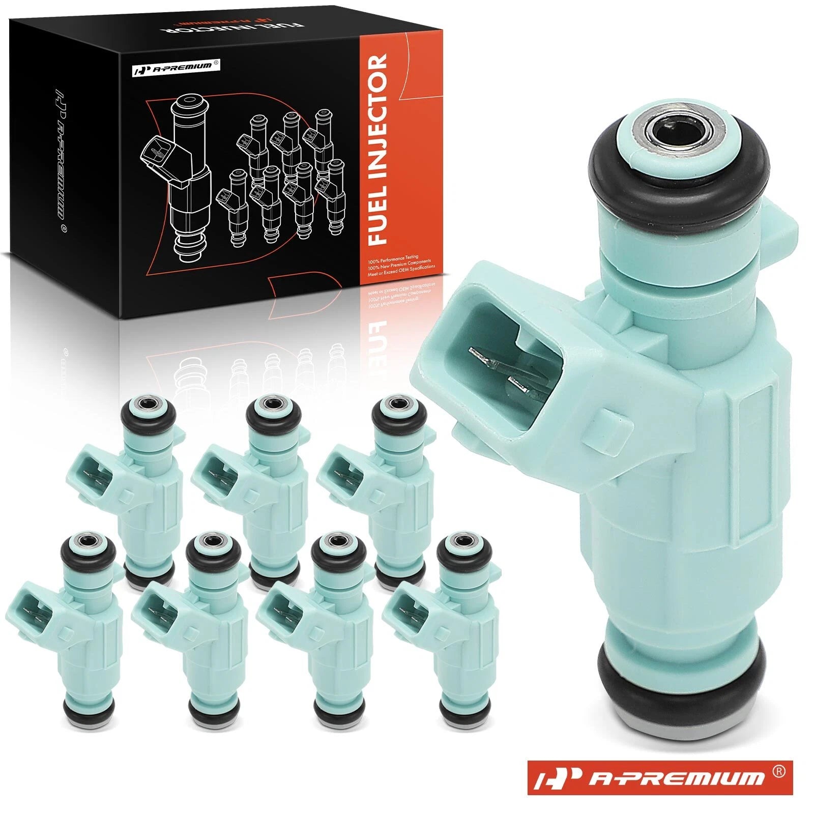 8x Fuel Injector for Mercedes-Benz ML55 AMG (2000–2003)