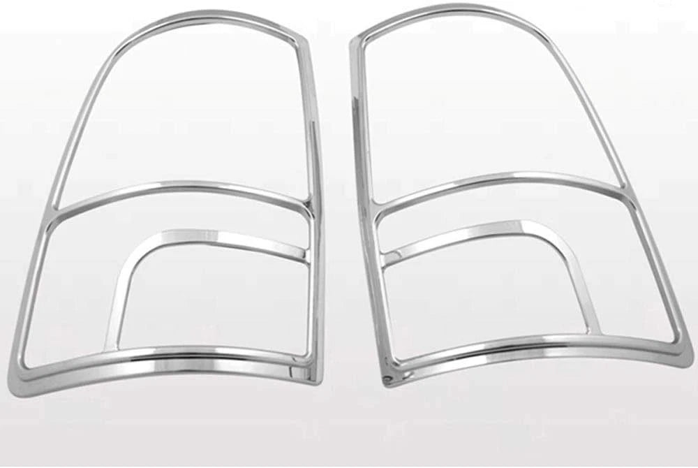 2pc. Luxury FX Chrome Taillight Bezels for 2009-2012 Dodge RAM
