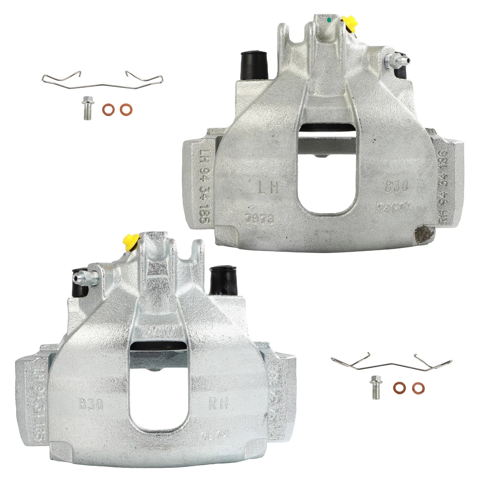 Set of 2 Front Brake Calipers for Volvo S80 (1999–2006)