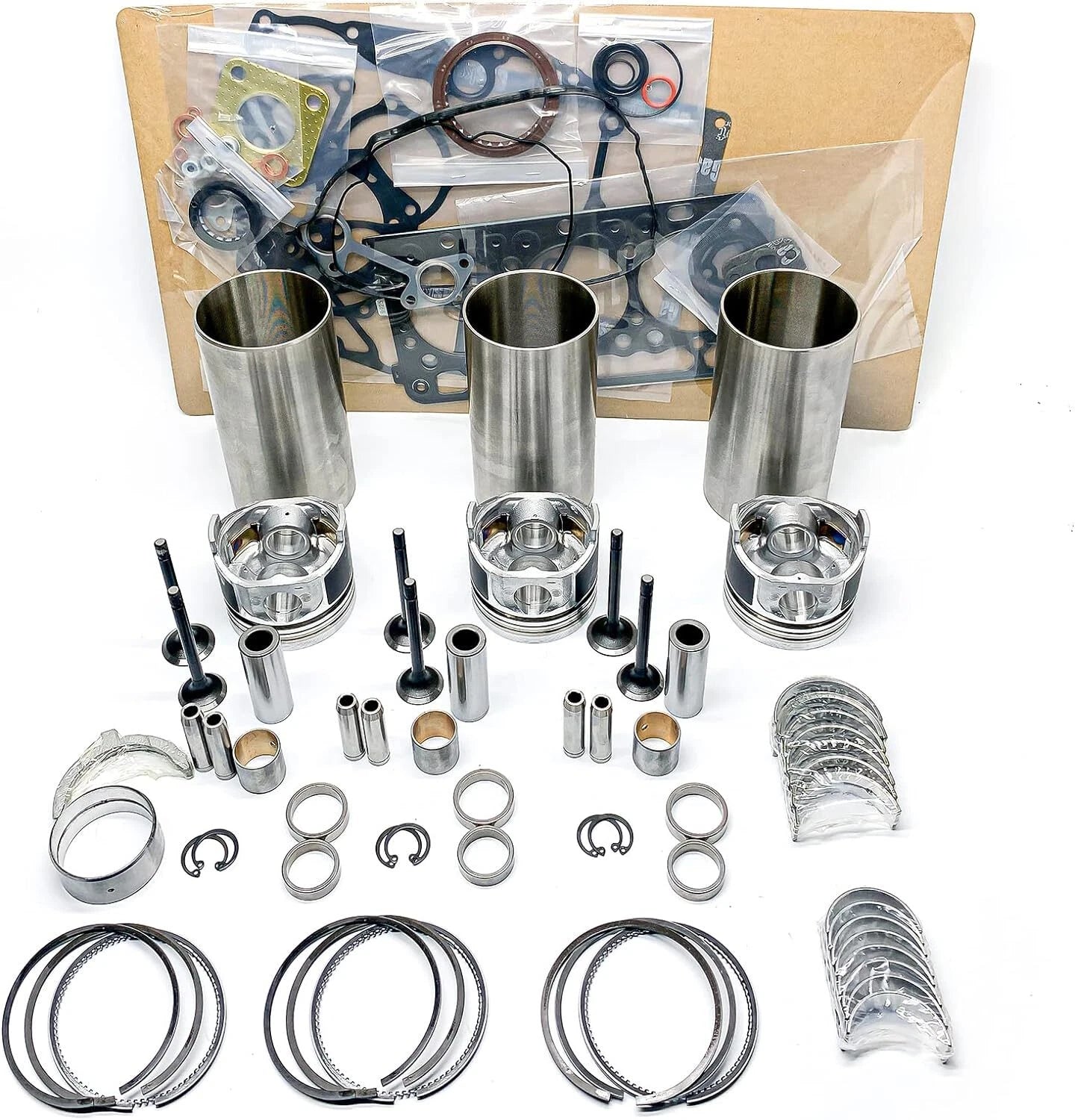 Overhaul Rebuild Kit for Yanmar Engine (3T84HL, 3T84HLE, 3T84HTLE-TB)