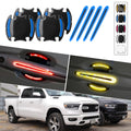 3D Door Handle Anti-Scratch Stripe Guard Stickers for Ram 1500–3500 (2019–2025)