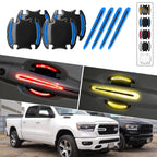 3D Door Handle Anti-Scratch Stripe Guard Stickers for Ram 1500–3500 (2019–2025)