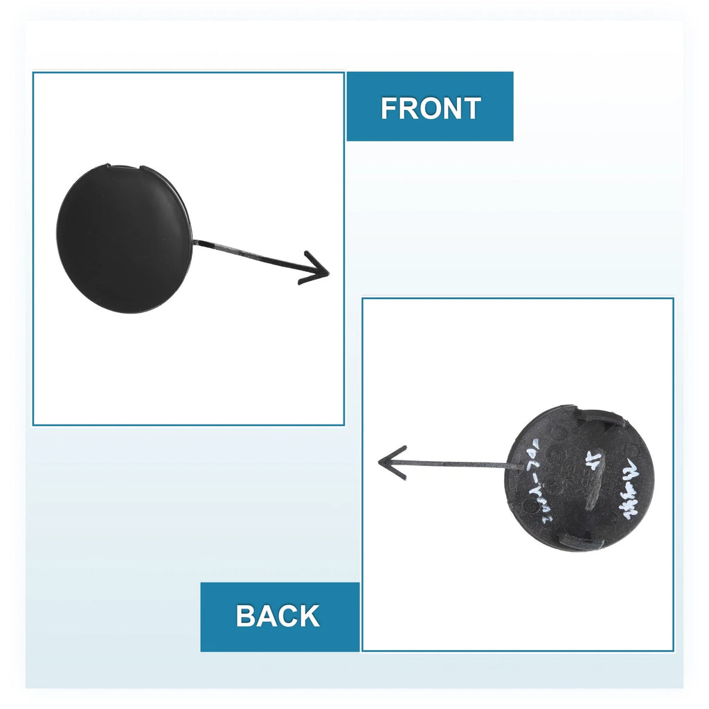 Tow Hook Cover for Honda Jazz Fit GE (2008–2010) 71104-TF0-000 Black