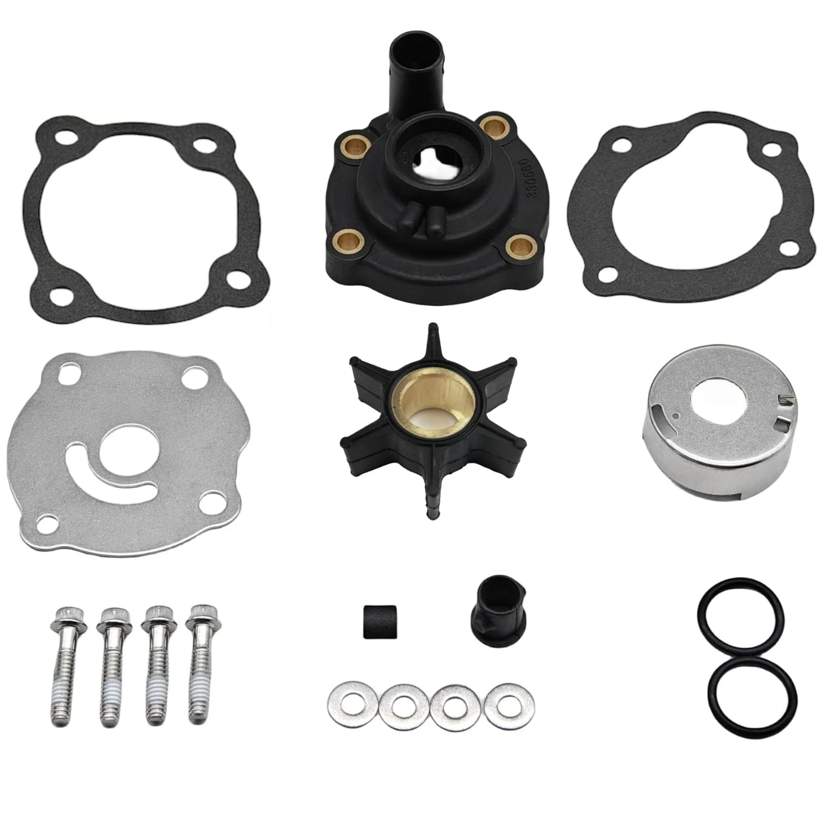 Water Pump Kit for Johnson Evinrude Outboard 25hp (18-3383, 395270)