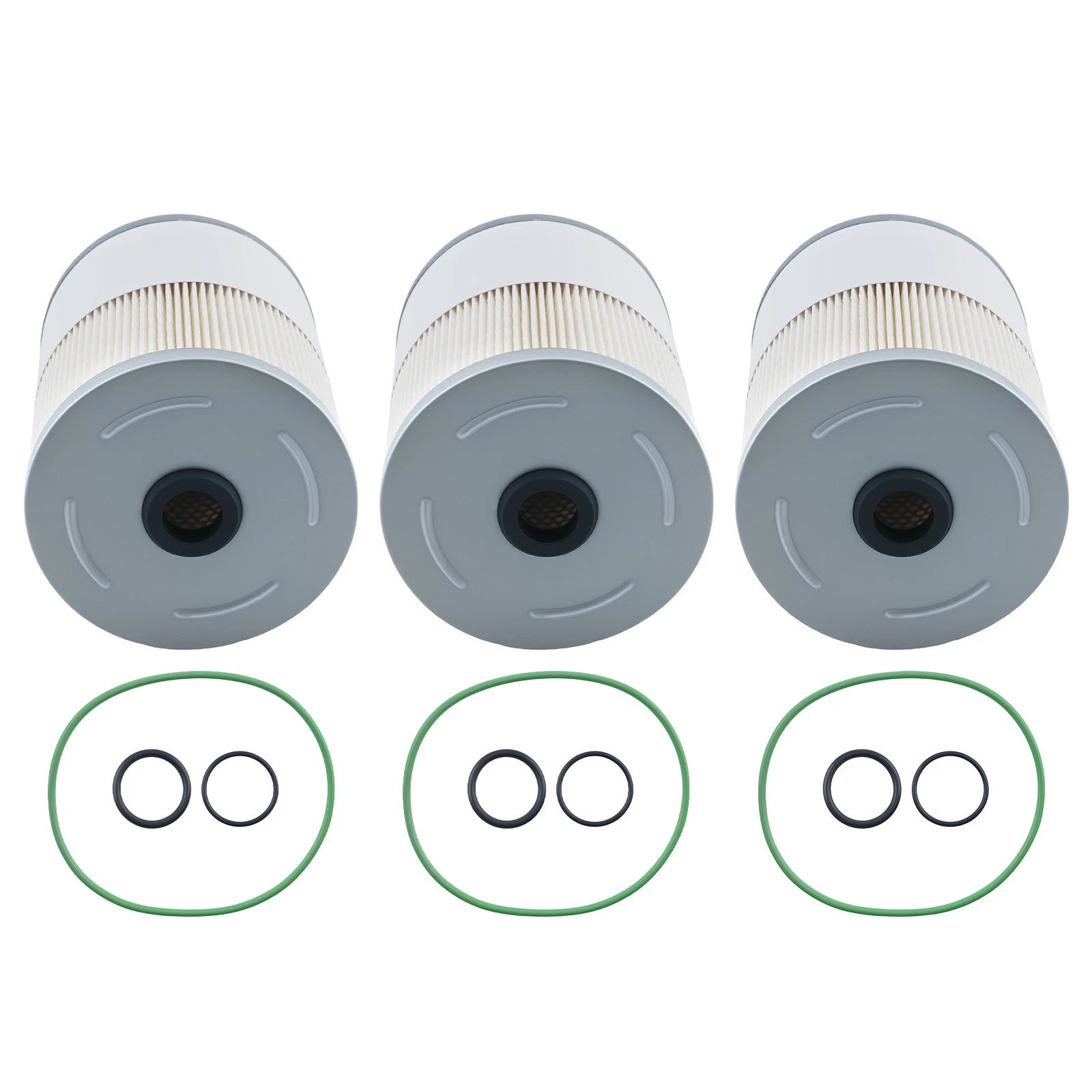 Separator Fuel/Water Pack of 3 for Detroit Diesel DD13 DD15 DD16 (L9915F PF9804)