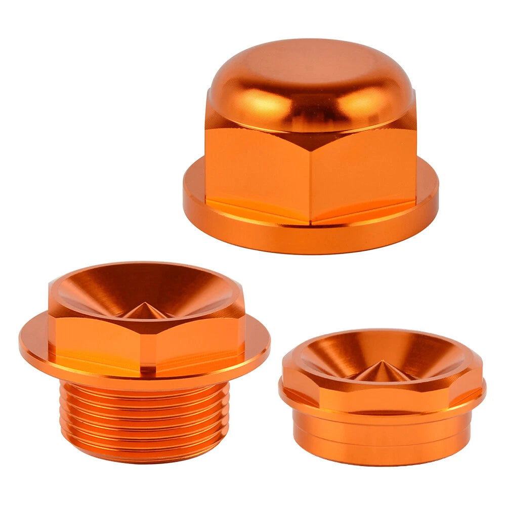 Axle Nut Set for KTM 300 XCW EXC 250 350 450 500 530 EXC-F (2003–2015)