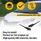 Pair of Fender to Cowl/Hood Side Seals for Toyota Sienna (2011–2020)