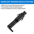 Set of 2 Headlight Washer Nozzles for Volkswagen Golf MK6 (2009–2014) 5K0955978A