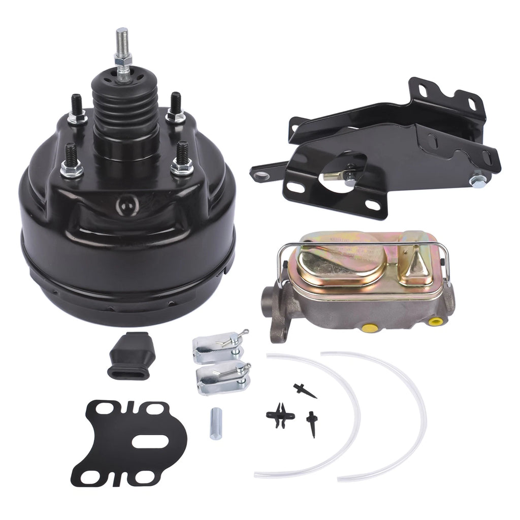 8" Power Brake Booster Master Cylinder Kit for Ford Fairlane Torino (1962–1976)
