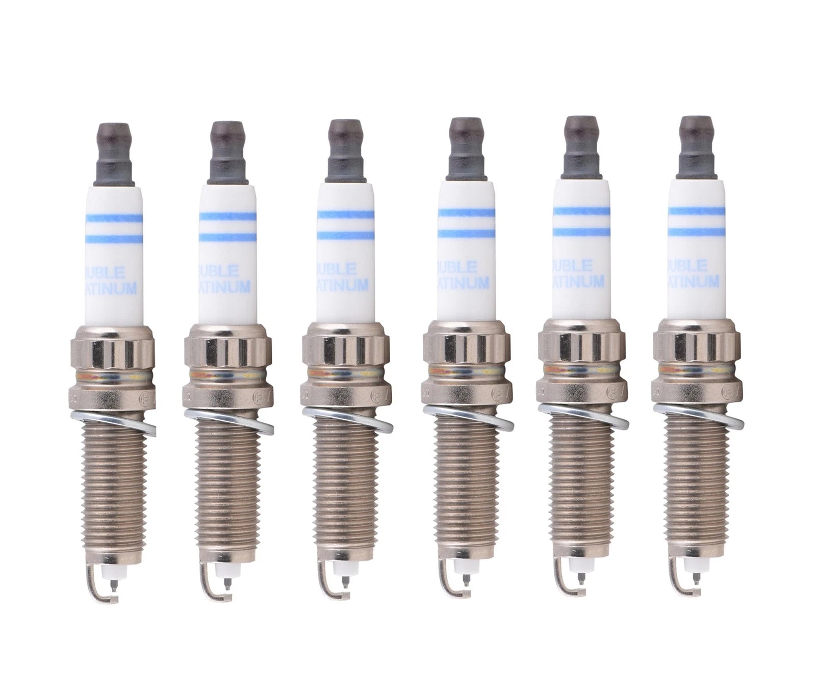 Set of 6 Bosch Double Platinum Spark Plugs for BMW F26 F80 F82 F87 (2012–2020)