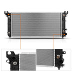 Aluminum Radiator DPI-13398 for Silverado/Sierra 1500 5.3L/6.2L (2014–2016)