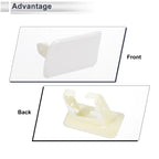 Left Front Bumper Headlight Washer Nozzle Cover Cap for BMW X3 White