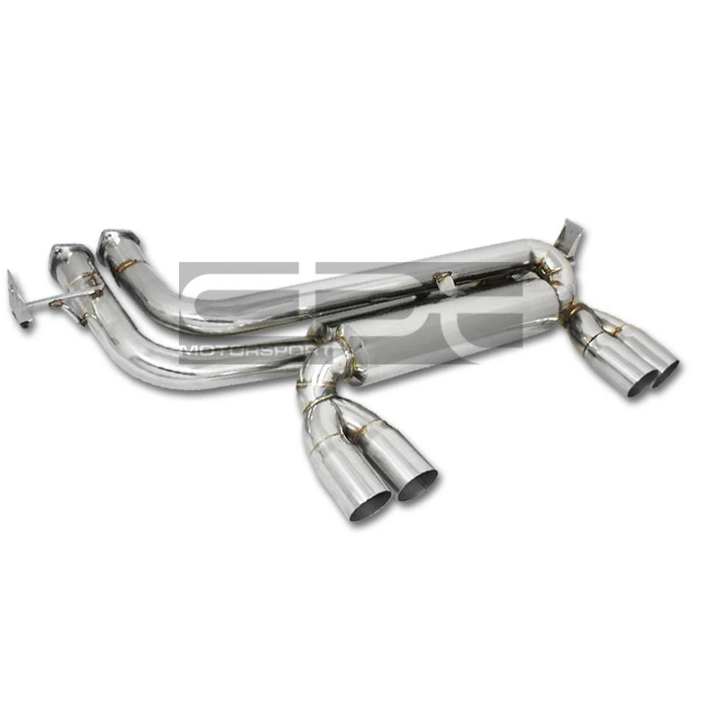 Dual Catback Axle Exhaust Muffler for BMW E46 M3 (2001–2006) 2.5" Stainless 2.75" Tip