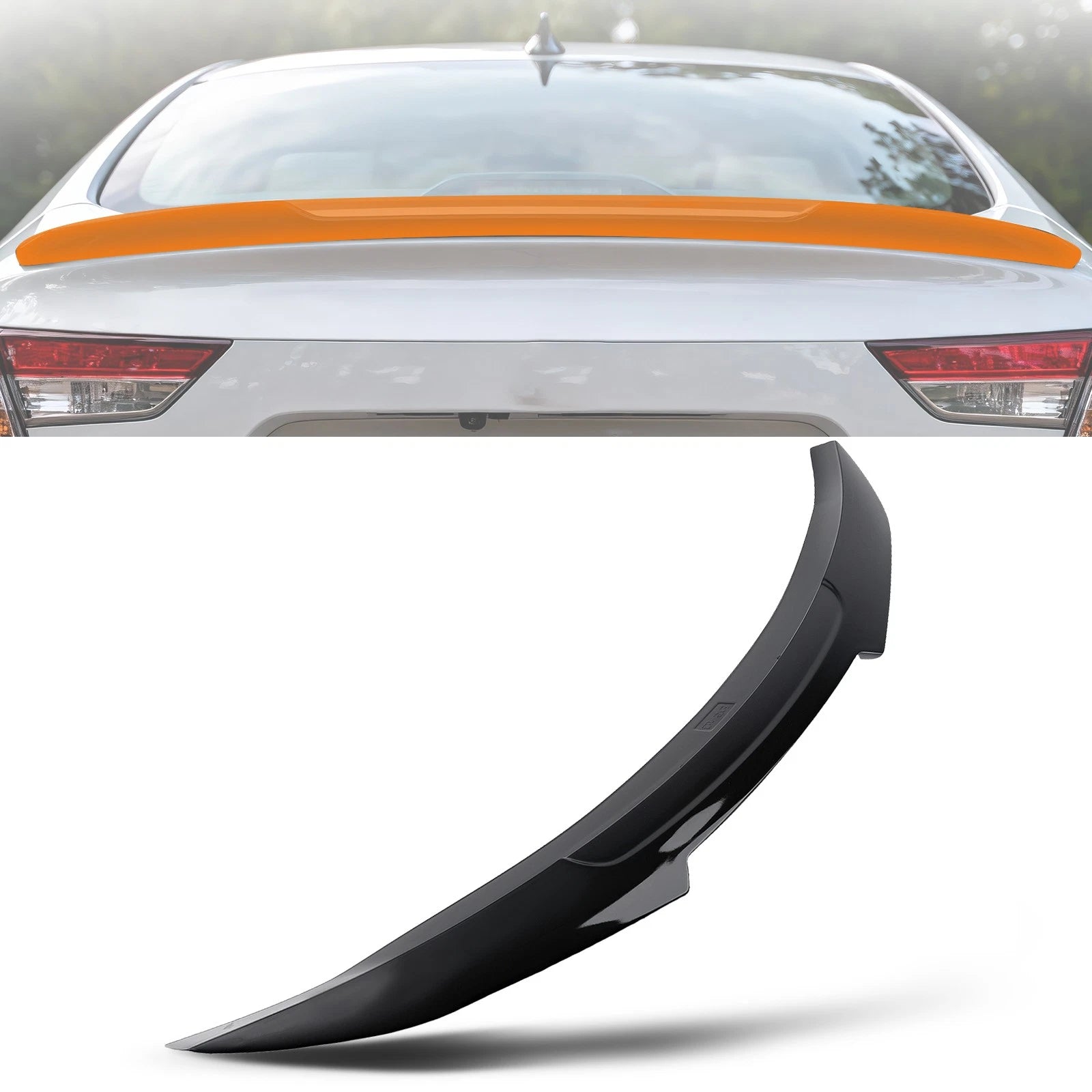 Rear Trunk Spoiler Wing Lip for Infiniti Q60 (2017–2022)