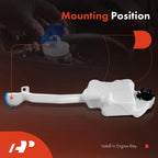 Windshield Washer Reservoir with Pump & Cap for Honda Odyssey (2011-2017)