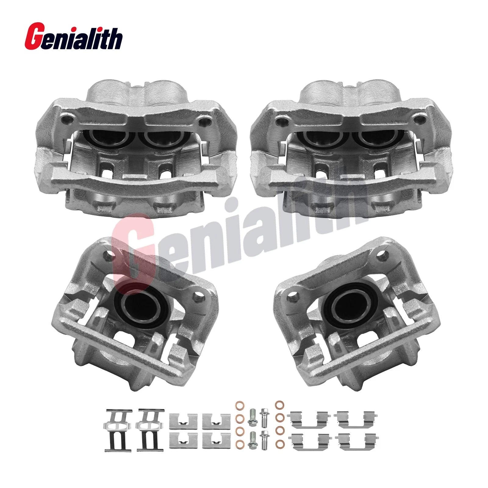 Front Rear Brake Calipers w/ Bracket for Honda CR-V (2012–2016) Accord Crosstour (2011)