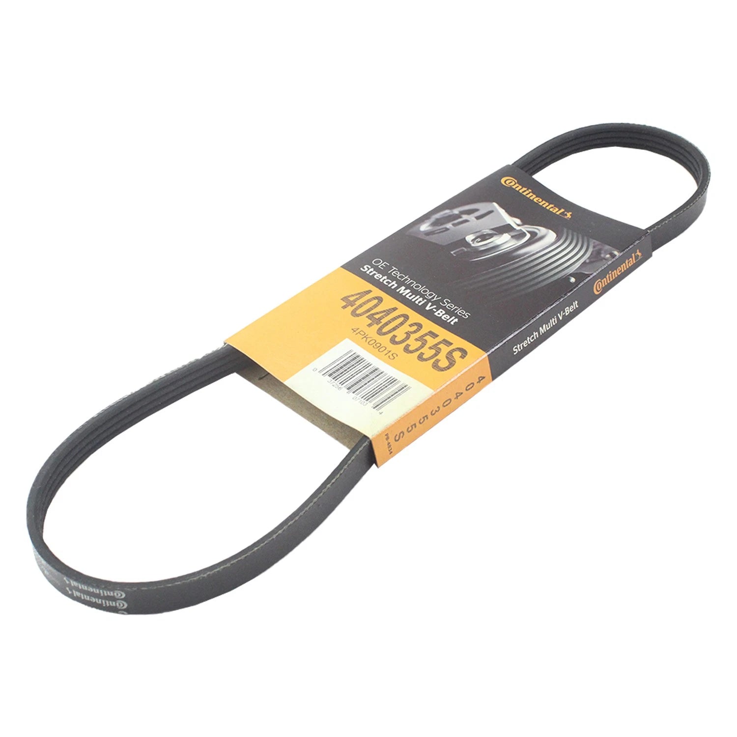 Serpentine Multi-V Stretch Belt 4040355S for Continental Automotive
