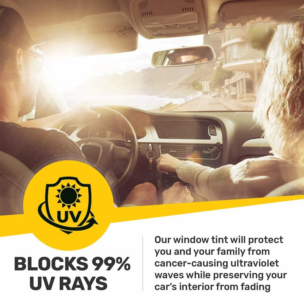 Sun Visor Strip Tint Film for Windshield (Universal Fit)