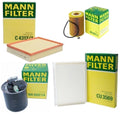 Mann Oil Air Paper Cabin Fuel Filter 5 Pin Kit for Benz Sprinter 2500 3500 (2010–2018)