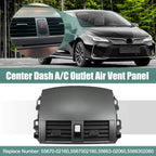 Center Dash A/C Air Vent Outlet Panel for Toyota Corolla (2008–2013) 55663-02060