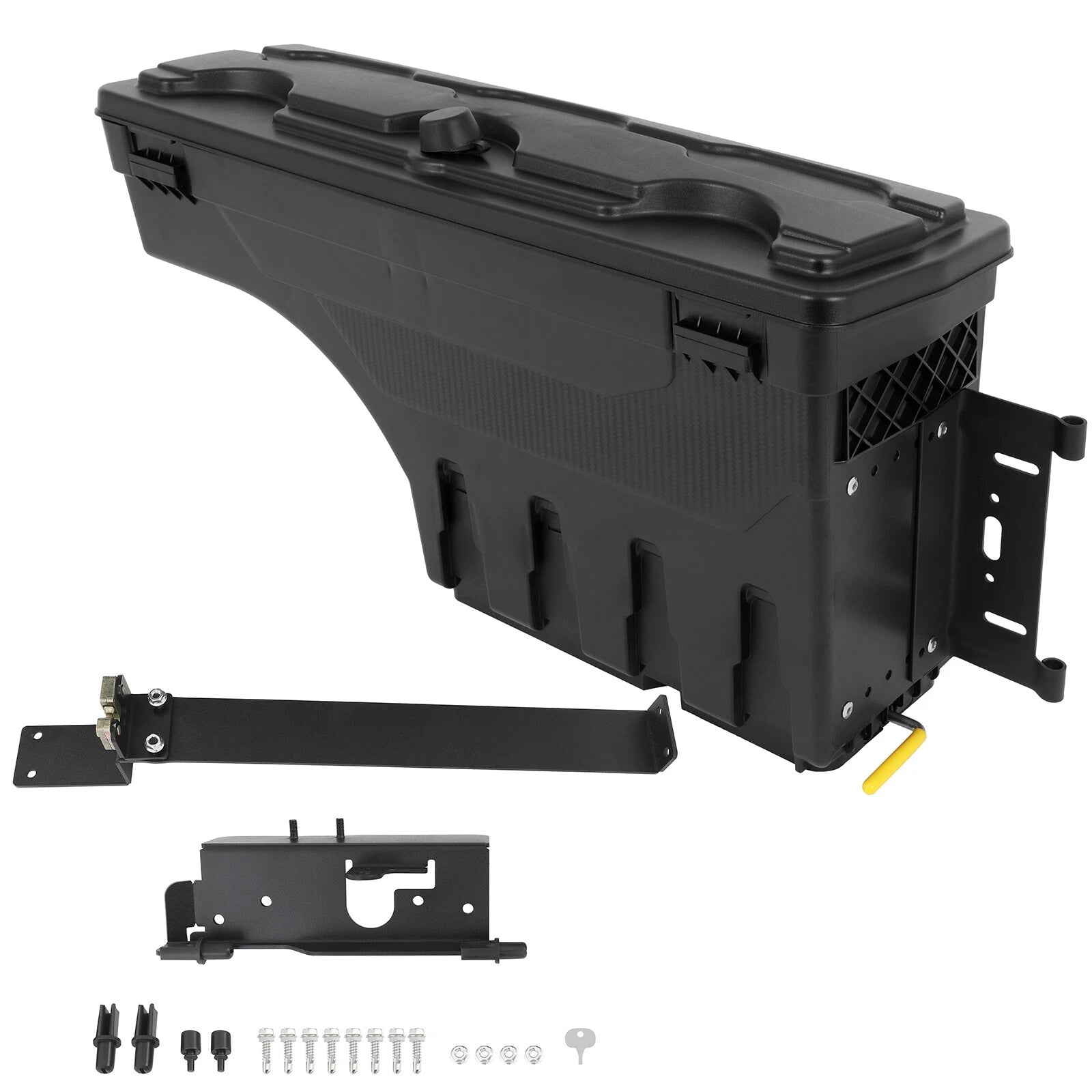 Set of 2 Truck Bed Swing Storage Tool Boxes for Dodge Ram 1500 2500 3500