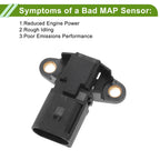 MAP Sensor No.13628657300 for BMW 323i E90 (2006–2010)