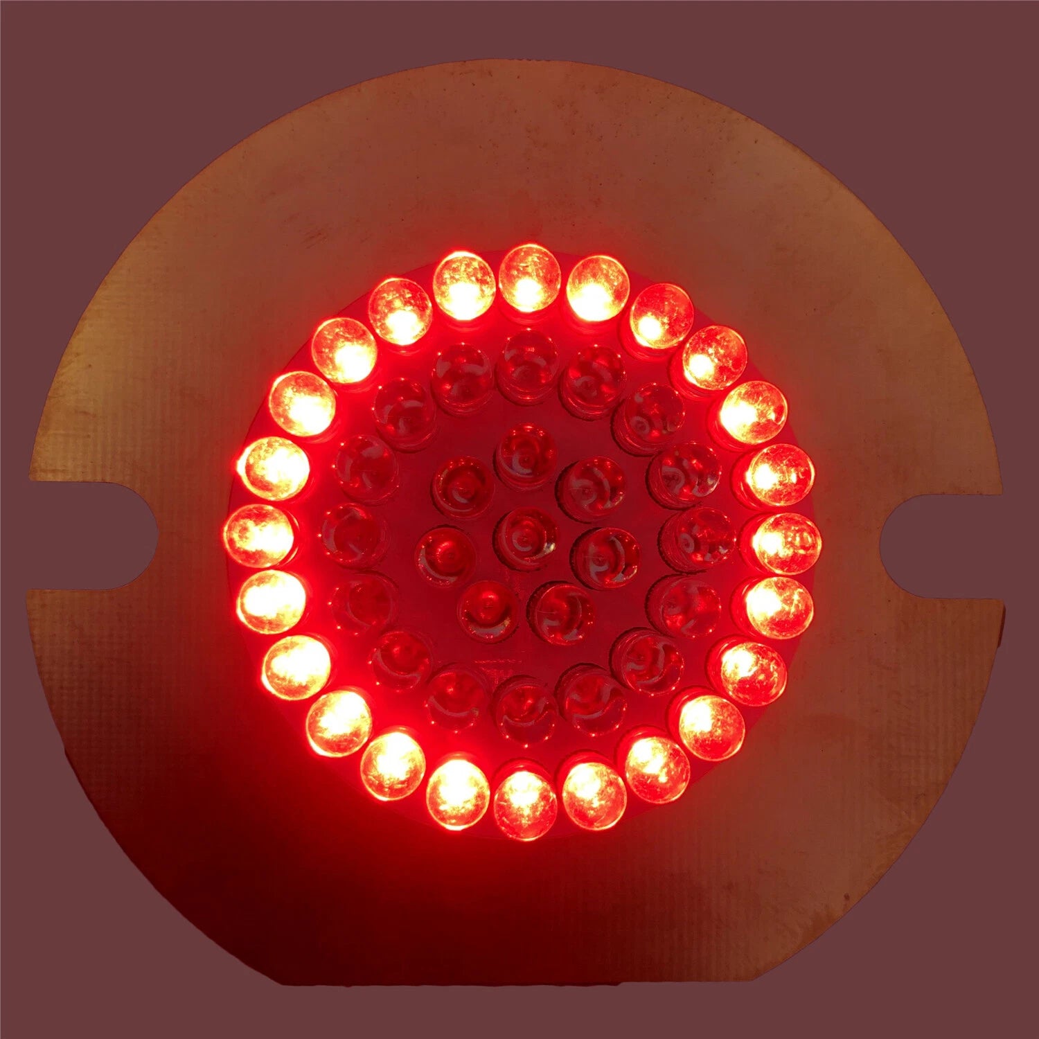 2X 3" Red Flat Style 1157 Rear Turn Signal LED Inserts for Harley Davidson (USA)