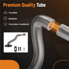 Turbo Oil Drain Return Tube Line for Dodge Ram Cummins 5.9L (2004–2007) & 6.7L (2007–2018)