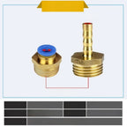 Water Nozzle for Engraving Machine Spindle Cooling (18mm ID)