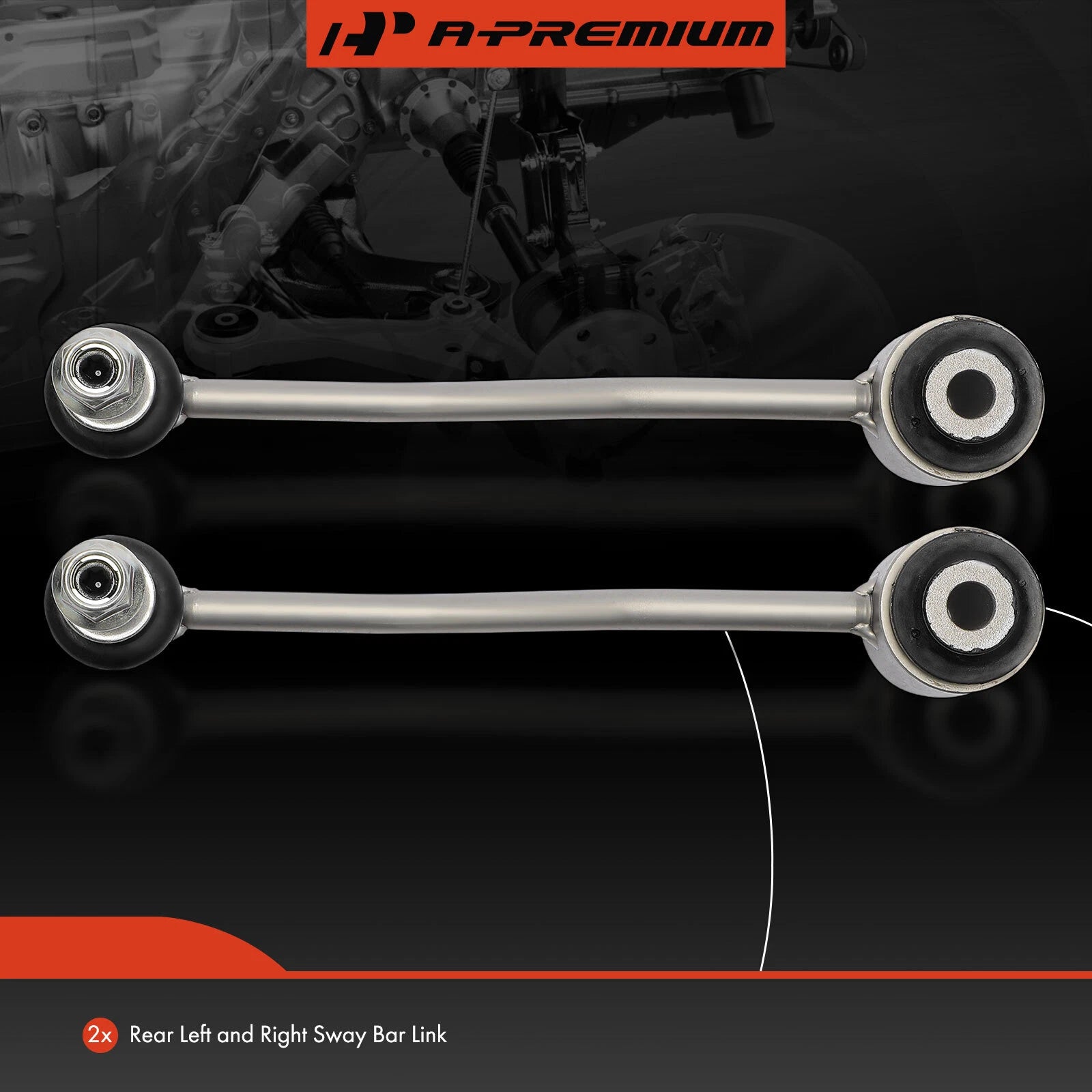 2X Rear Stabilizer Bar Link for Jeep Wrangler JL (2018-2024)