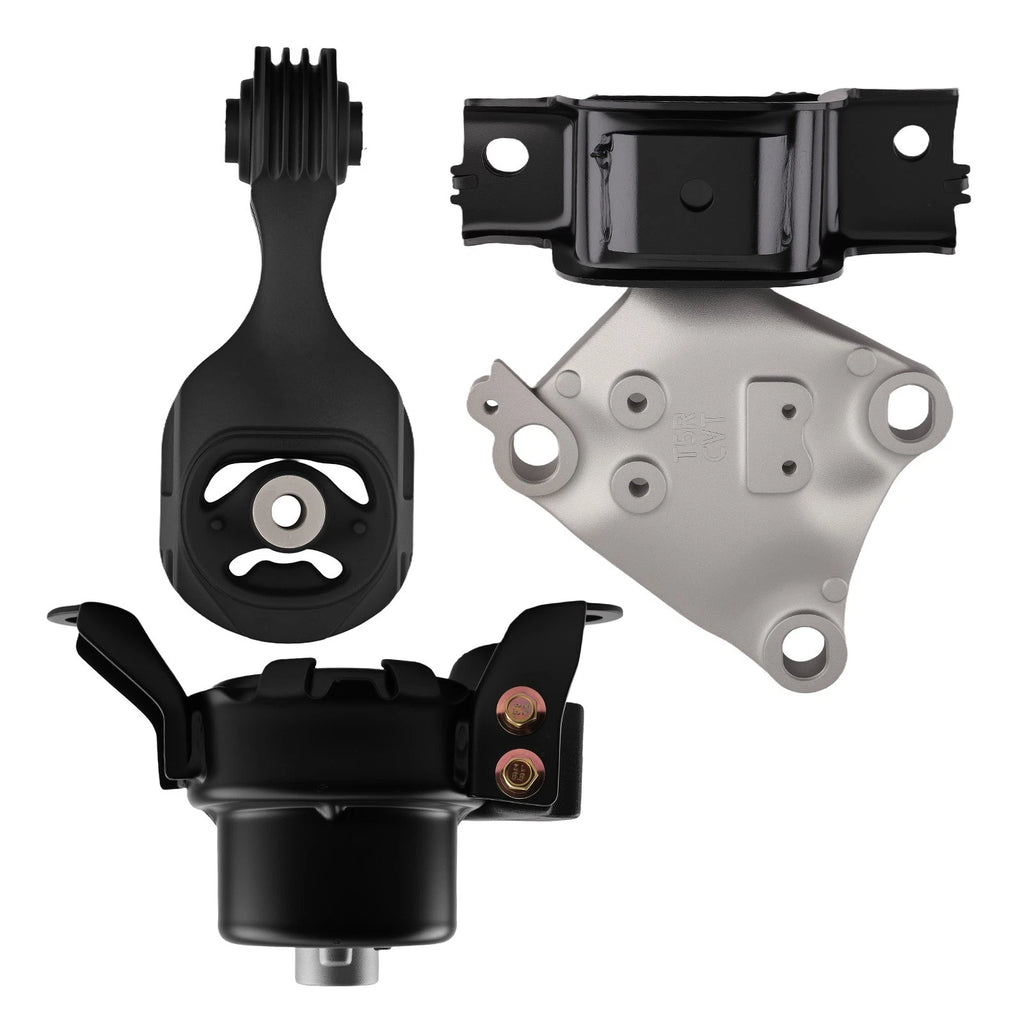 3X Motor & Auto Trans Mount Set for Honda Fit EX-L Hatchback (2015–2020)
